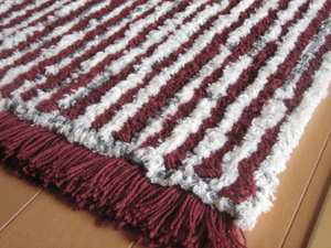 デニムの耳のマットの房